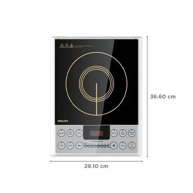 PHILIPS Daily Collection 2100W Induction Cooktop with 8 Power Settings (OPENBOX)