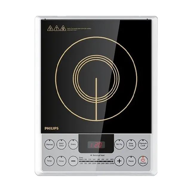 PHILIPS Daily Collection 2100W Induction Cooktop with 8 Power Settings (OPENBOX)