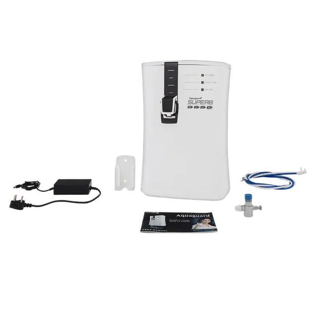 Aquaguard Superb 4.9L UV + UF Water Purifier with LED Indicator (White) (OPENBOX)