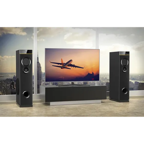 PHILIPS 80W Multimedia Speaker (Surround Sound, 2.0 Channel, Black) (OPENBOX)