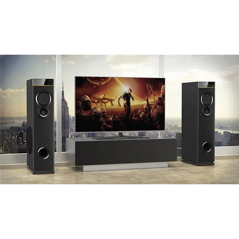 PHILIPS 80W Multimedia Speaker (Surround Sound, 2.0 Channel, Black) (OPENBOX)