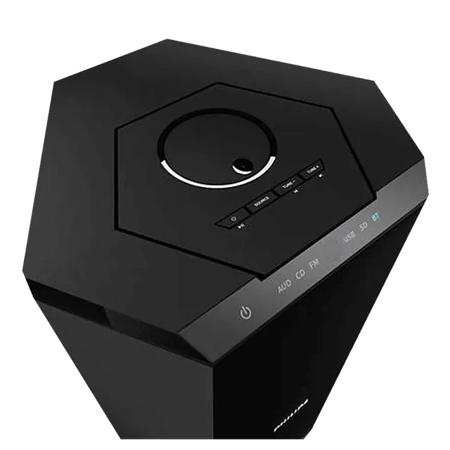 PHILIPS 80W Multimedia Speaker (High Fidelity Sound, 2.1 Channel, Black) (OPENBOX)