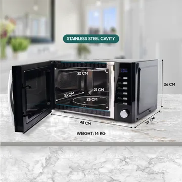 Croma 20L Convection Microwave Oven with LED Display (OPENBOX)
