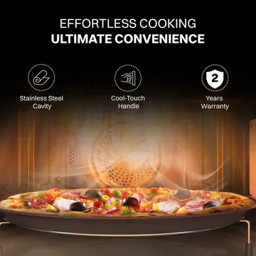 Croma 20L Convection Microwave Oven with LED Display (OPENBOX)