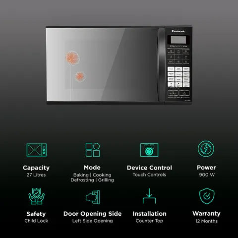 Panasonic 27L Convection Microwave Oven (NN-CT66HBFDG) (OPENBOX)