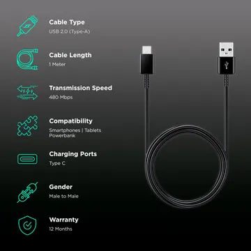 Samsung Type C Cable 1M EP-DG930IBEGIN