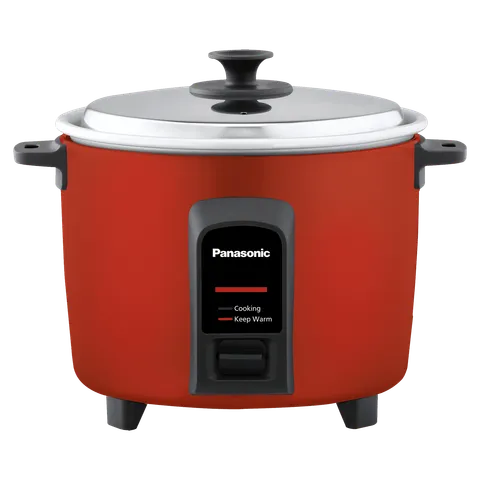 Panasonic Warmer Series 2.2 Litre Electric Rice Cooker with Keep Warm Function (Red) (OPENBOX)