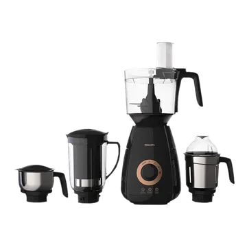 PHILIPS Avance Collection 750 Watt 4 Jars Mixer Grinder (20000 RPM, Gear Drive Technology, Black) (OPENBOX)
