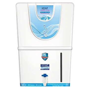 KENT Pride Plus 8L RO + UF + UV-in-tank + TDS Water Purifier with Multiple Purification Process (White) (OPENBOX)