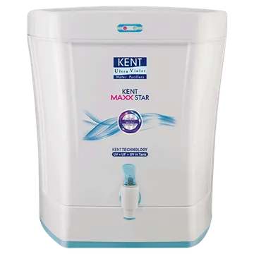 KENT Maxx Star 7L UV + UF Water Purifier with Double Purification Process (White) (OPENBOX)