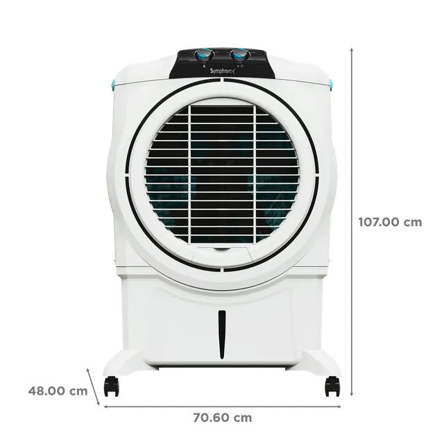 Symphony Sumo 75 XL 75 Litres Desert Air Cooler with i-Pure Technology (Powerful +Air Fan, White) (OPENBOX)