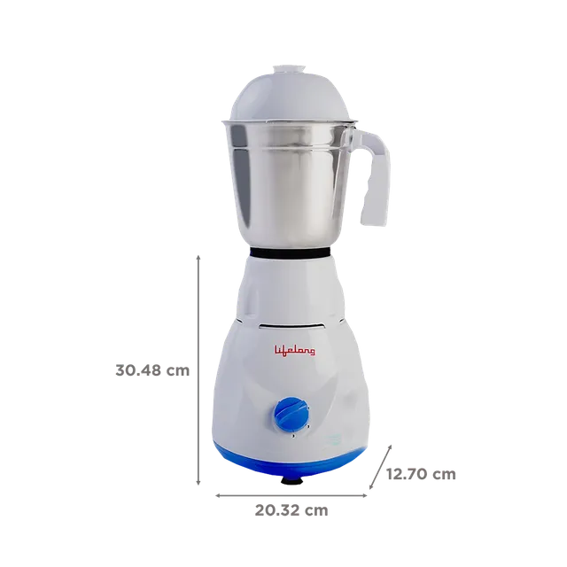 Lifelong Maxo 500 Watt 3 Jars Mixer Grinder (OPENBOX)