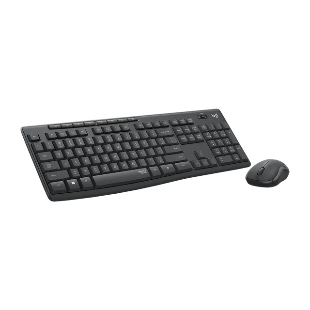 logitech MK295 Silent Wireless Keyboard & Mouse Combo (Spill Resistant, Black) (OPENBOX)