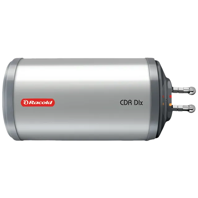 Racold CDR DLX 15 Litre 4 Star Horizontal Storage Geyser with Titanium Plus Technology (White & Grey Dome) (OPENBOX)