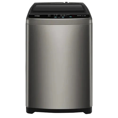 Haier 6.5 KG 5 Star Fully Automatic Top Load Washing Machine|Ultra Fresh Air Technology|Near Zero Pressure Technology|Quick Wash (HWM65-306ES5, Grey) - OPEN BOX