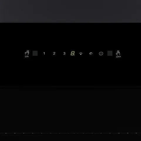 FABER ZENITH FL SC AC BK 60cm 1350m3/hr Ducted Auto Clean Wall Mounted Chimney with Touch Control (Black) (OPENBOX)