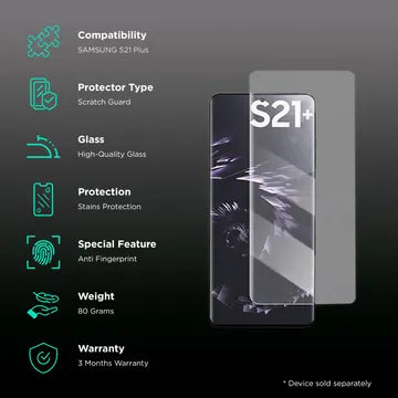 Hyphen Screen Protector for Samsung Galaxy S21 Plus (OPENBOX)