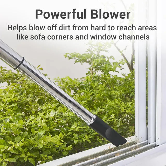 EUREKA FORBES Stellar 1600W Dry Vacuum Cleaner with Suction & Blower Function (LED Vario Power, Orange & Black) (OPENBOX)