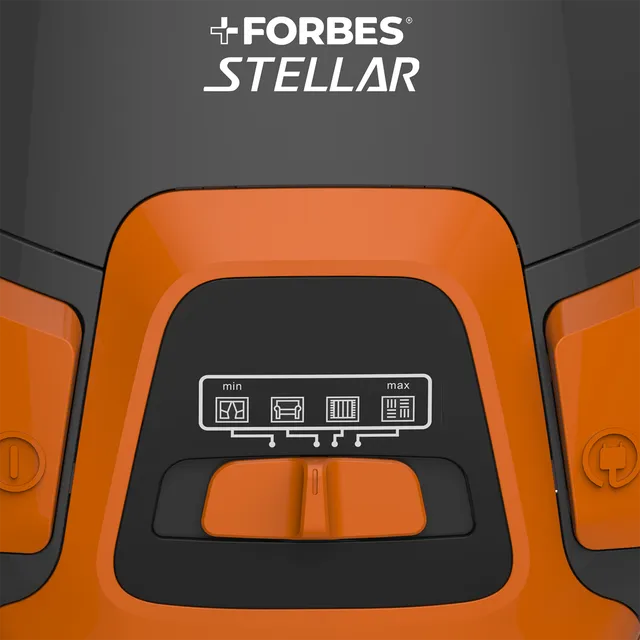EUREKA FORBES Stellar 1600W Dry Vacuum Cleaner with Suction & Blower Function (LED Vario Power, Orange & Black) (OPENBOX)