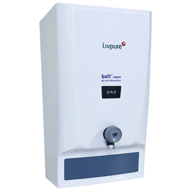 Livpure Bolt Plus 7L RO + UV + Mineraliser Water Purifier with 7 Stage Purification (White/Blue) (OPENBOX)