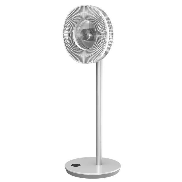 GM Zephyr 300mm 9 Blade BLDC Motor Pedestal Fan with Remote (Rust Resistant, White) (OPENBOX)