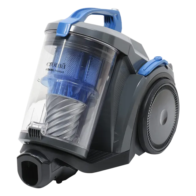 Croma 2200W Dry Vacuum Cleaner with Multi Cyclonic Technology (Auto Cord Winder, Blue) (OPENBOX)