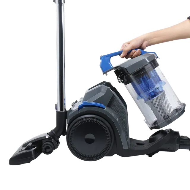 Croma 2200W Dry Vacuum Cleaner with Multi Cyclonic Technology (Auto Cord Winder, Blue) (OPENBOX)