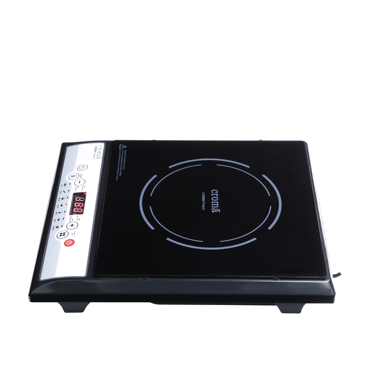 Croma 1400W Induction Cooktop with 7 Preset Menus (OPENBOX)