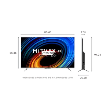Mi 5X 125.7 cm (50 inch) 4K Ultra HD LED Android TV (OPENBOX)