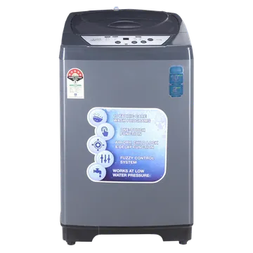 Croma 6.5 kg 5 Star Fully Automatic Top Load Washing Machine (CRLWMD701STL65, Fuzzy Control, Grey) (OPENBOX)