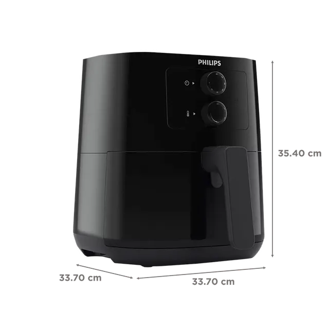 PHILIPS Spectre 4.1L 1400 Watt Air Fryer with Rapid Air Technology (Black) (OPENBOX)