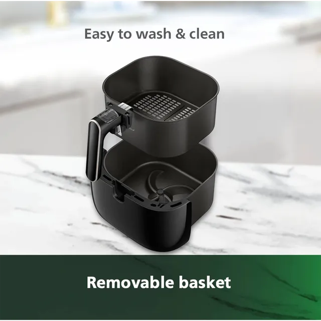 PHILIPS Spectre 4.1L 1400 Watt Air Fryer with Rapid Air Technology (Black) (OPENBOX)