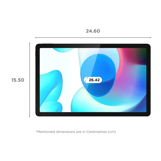 realme Pad Wi-Fi+4G Android Tablet (10.4 Inch, 3GB RAM, 32GB ROM, Grey) (OPENBOX)