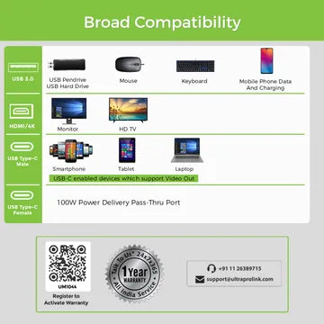 CROMA 3IN1 TYPE-C HUBCRSP3I1ACA266201 (OPENBOX)