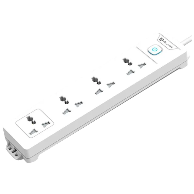 ULTRAPROLINK Surge Shield 10000 Amps 4 Sockets Surge Protector (2 Meters, Fire Retardant Material, UM1047, White) (OPENBOX)