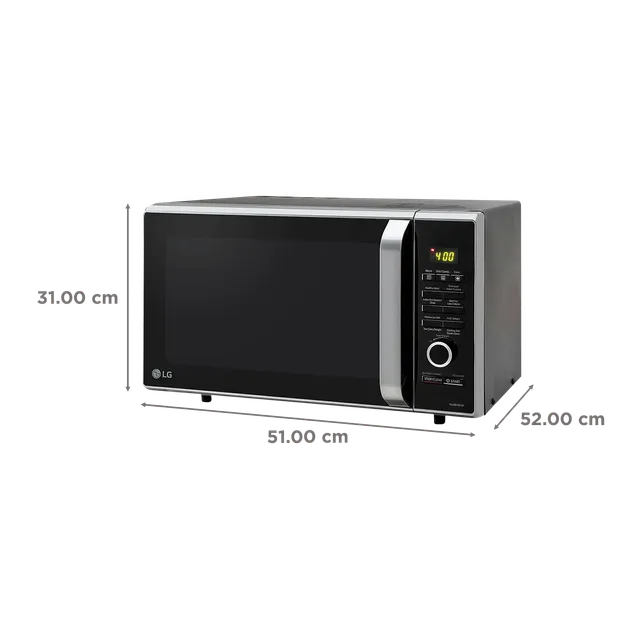 LG 28L Charcoal Convection Microwave Oven (MJ2887BFUM) (OPENBOX)