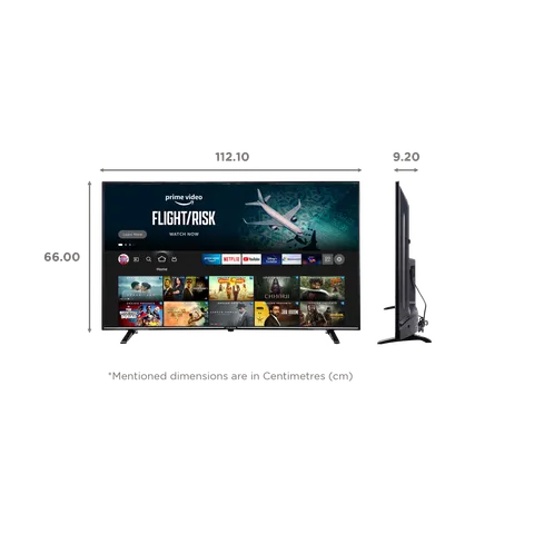 Croma Fire TV 127 cm (50 inch) 4K Ultra HD LED Fire TV with Alexa Compatibility (OPENBOX)