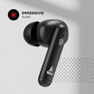 boAt Airdopes 148 TWS Earbuds with Environmental Noise Cancellation (IPX4 Sweat & Water Resistant, 42 Hours Playtime, Black) (OPENBOX)