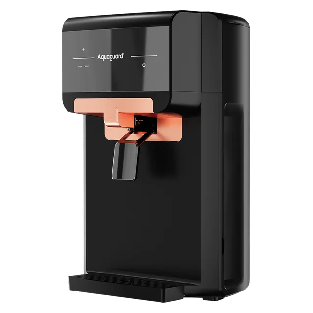 Aquaguard Eden 6L RO + UV + MTDS + SS Smart Water Purifier with Active Copper Zinc Booster Tech and 7 Stage Purification (Deep Black) (OPENBOX)