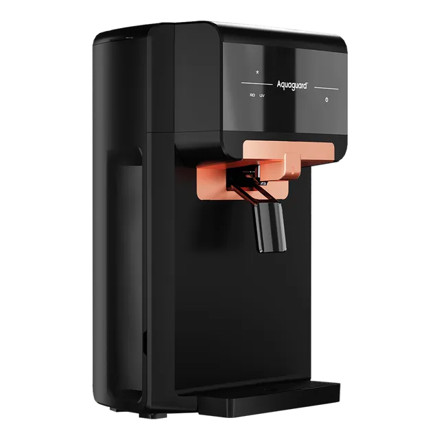 Aquaguard Eden 6L RO + UV + MTDS + SS Smart Water Purifier with Active Copper Zinc Booster Tech and 7 Stage Purification (Deep Black) (OPENBOX)