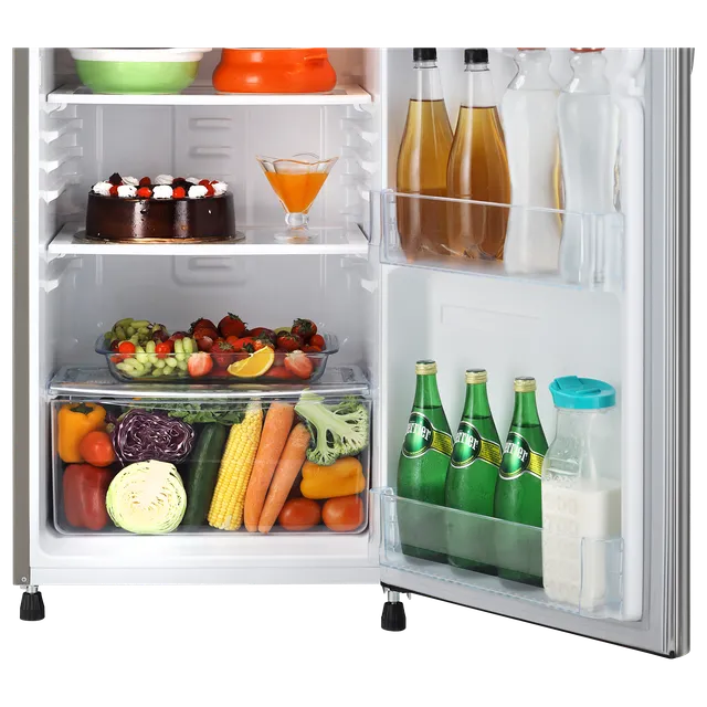 LG 185 Litres 3 Star Direct Cool Single Door Refrigerator with Stabilizer Free Operation (GL-B201APZD, Shiny Steel) (OPENBOX)