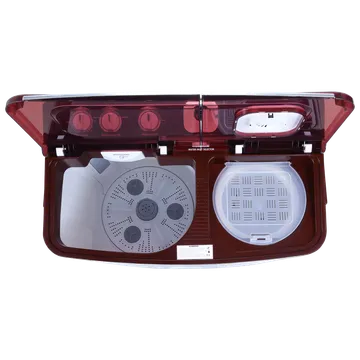 Croma 8.5 kg 5 Star Semi Automatic Washing Machine with Active Soak Function (CRLW085SMF231002, Burgundy) (OPENBOX)