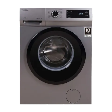 Toshiba 7.5 kg Fully Automatic Front Load Washing Machine (TW-BJ85S2, Silver) (OPENBOX)