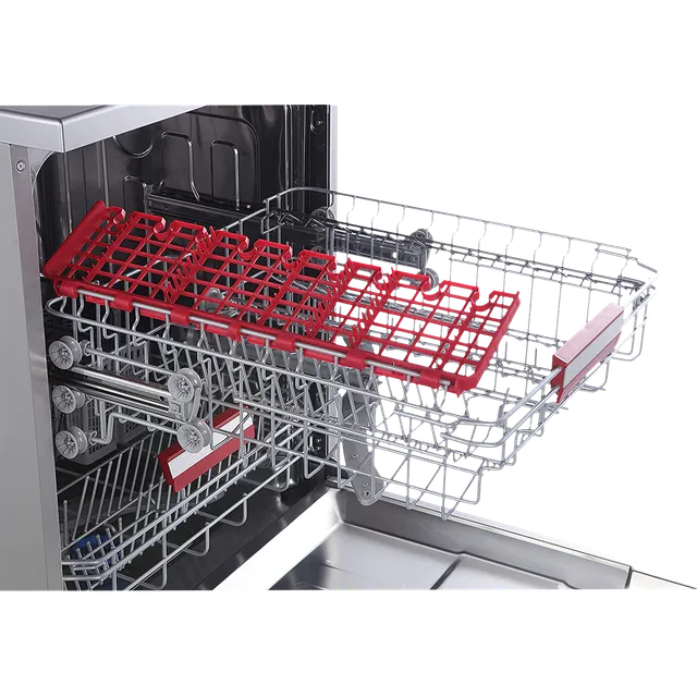 TOSHIBA 14 Place Settings Free Standing Dishwasher with Anti Bacterial Technology (Silver) Be the First One to Review - OPEN BOX
