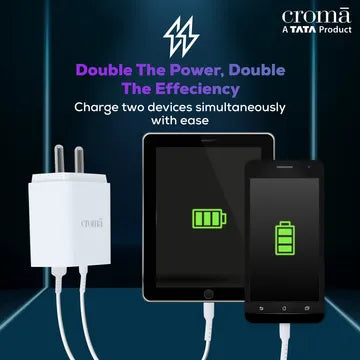 CROMA 20W QC PD CHARGER (OPENBOX)
