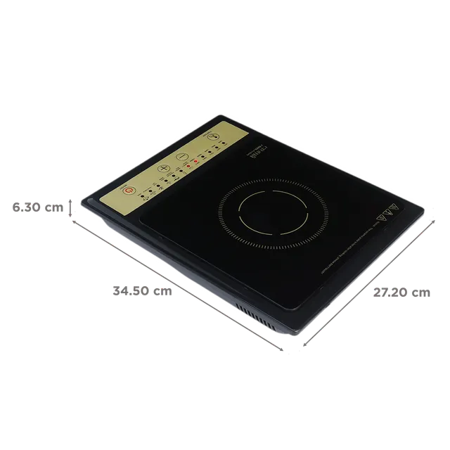 Croma 1200W Induction Cooktop with 7 Preset Menus (OPENBOX)