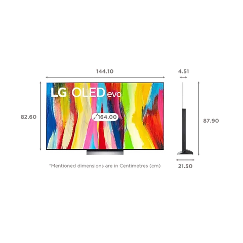 LG 65 Inch OLED evo TV (65C2X) (OPENBOX)