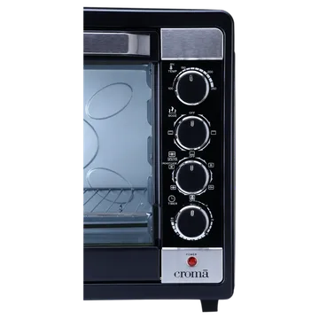 Croma 63L Oven Toaster Grill with Motorised Rotisserie (Black) (OPENBOX)