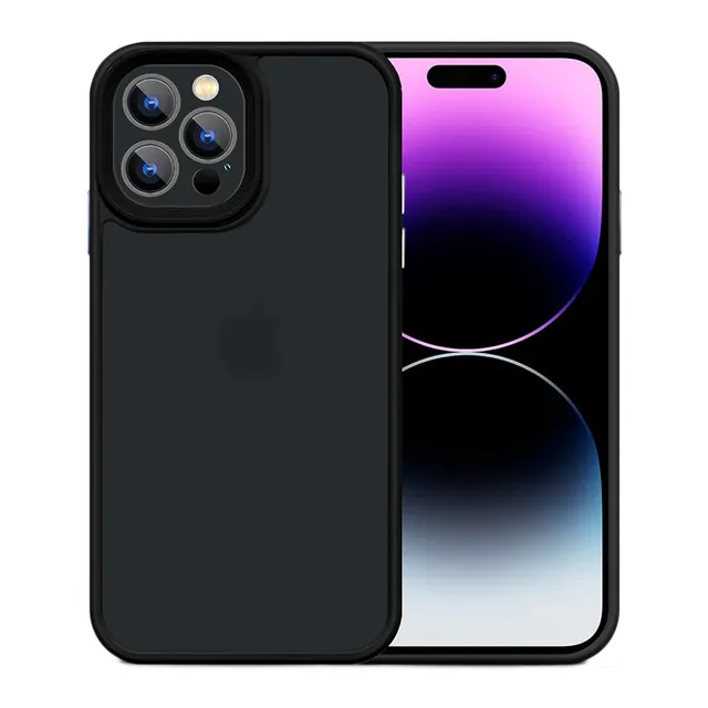 GRIPP Bolt Hard TPU Back Cover for Apple iPhone 14 Pro (Supports Wireless Charging, Black) (OPENBOX)