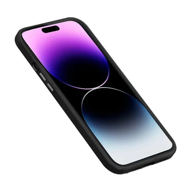 GRIPP Bolt Hard TPU Back Cover for Apple iPhone 14 Pro (Supports Wireless Charging, Black) (OPENBOX)